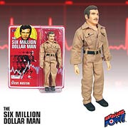 SMDM Steve Austin Khakis with Mustache 8-Inch Action Figure